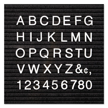 Quartet® Character Sets, Pin, White, 1-2"h, 300-set freeshipping - TVN Wholesale